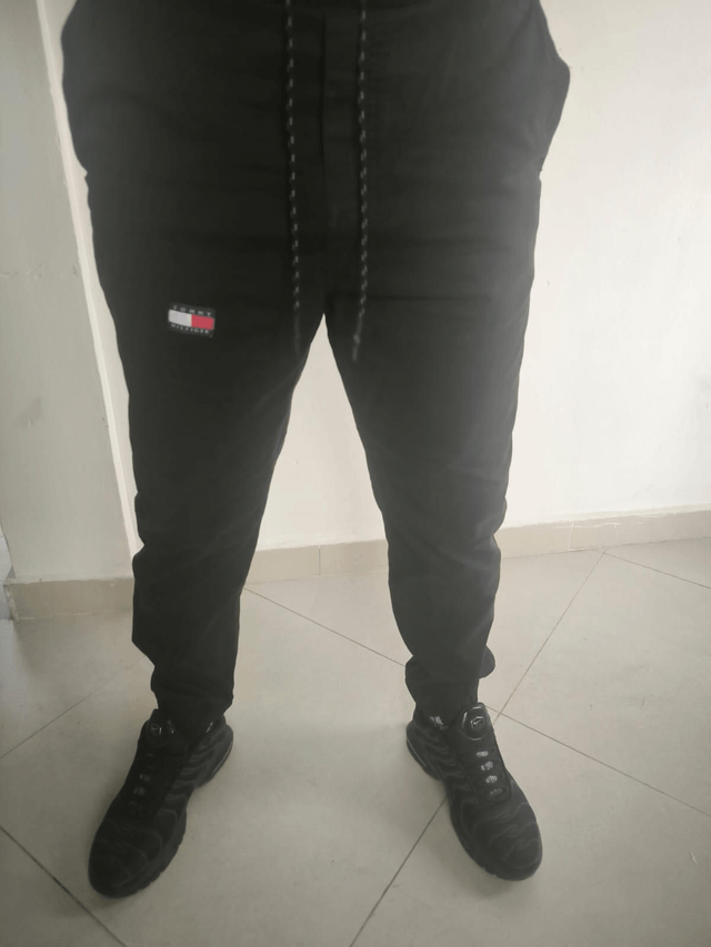 Cargo homme noir 